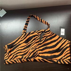 NWT Fredericks Of Hollywood Mancora Swim Bikini Top Size XXL 2X Animal Print